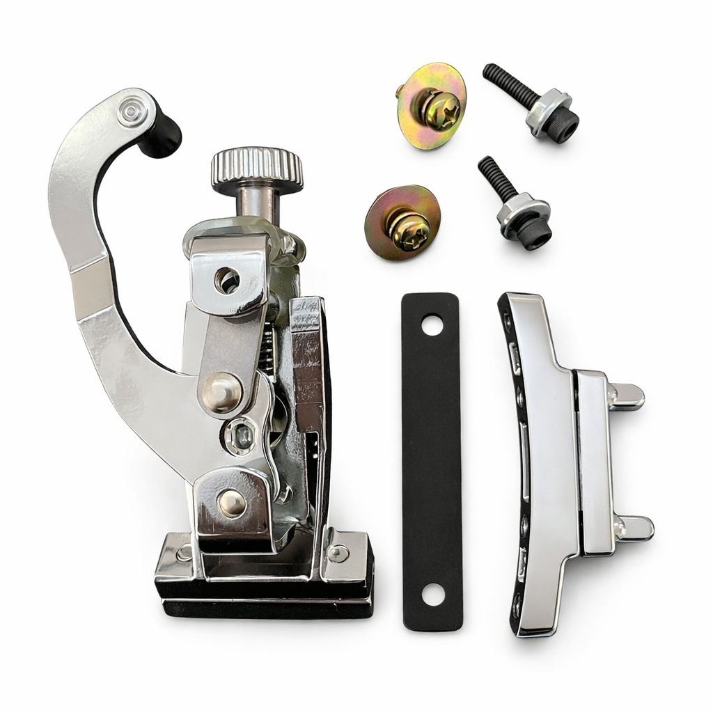 AIAS Snare Strainer and Butt Plate Pack - Chrome AS-3