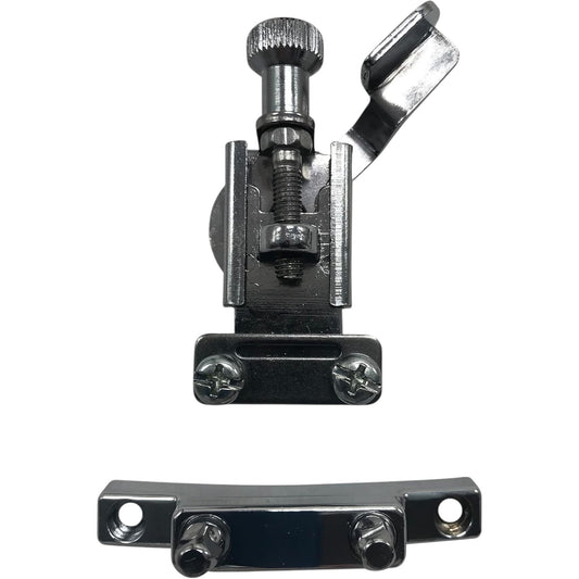 AIAS Snare Strainer and Butt Plate Set - (Chrome)