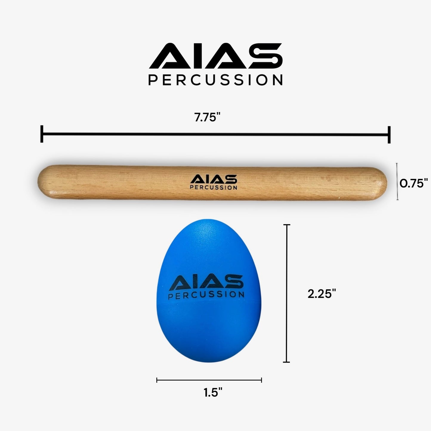 Clave and Egg Shaker Pack